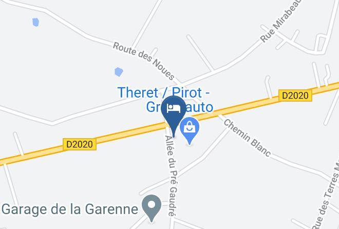 Cher - Hotel Restaurant La Mire Maps