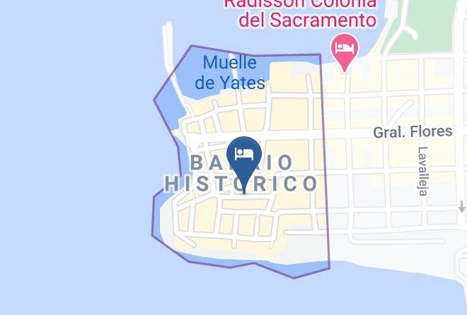Colonia Del Sacramento - Hotel La Mision Maps