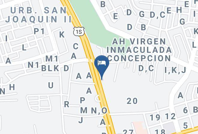 Hotel La Mochica Map