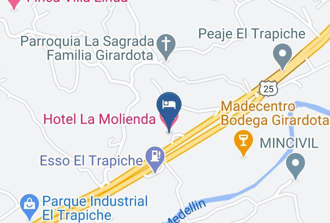 Girardota - Hotel La Molienda Maps