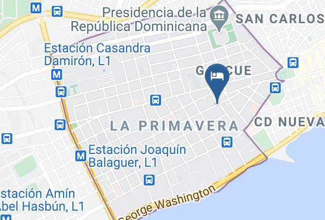 Santo Domingo De Guzman - Hotel La Morada Maps