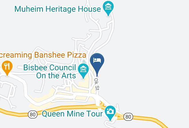 Cochise - Hotel La More & Bisbee Inn Maps