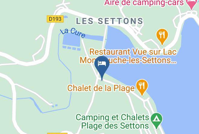 Nievre - Hotel La Morvandelle Maps