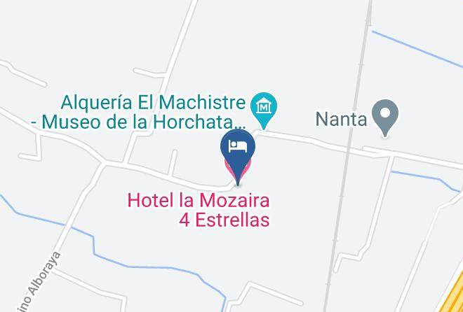 Valencia - Hotel La Mozaira 4 Estrellas Maps