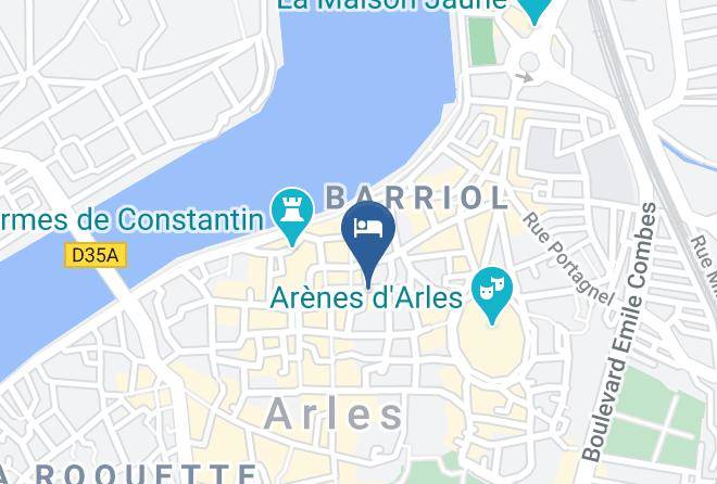 Bouches Du Rhone - Hotel La Muette Maps