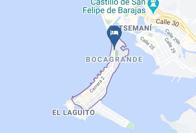 Cartagena De Indias - Hotel La Naval Maps