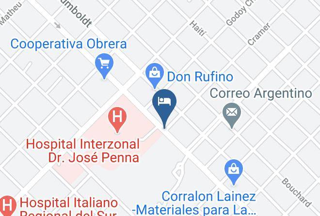 Bahia Blanca - Hotel La Navarra Maps