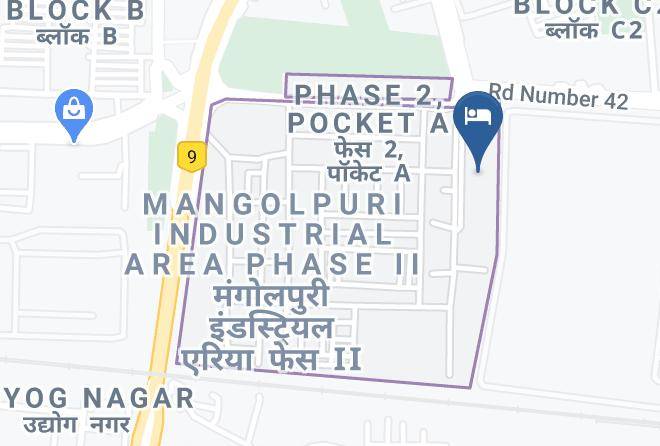 New Delhi - Hotel La New Delhi Maps