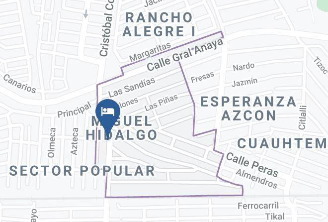 Coatzacoalcos - Hotel La Noria Maps