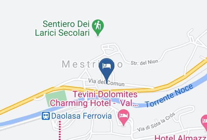Trento - Hotel La Noria Maps