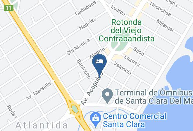 Mar Chiquita - Hotel La Nueva Romana Maps