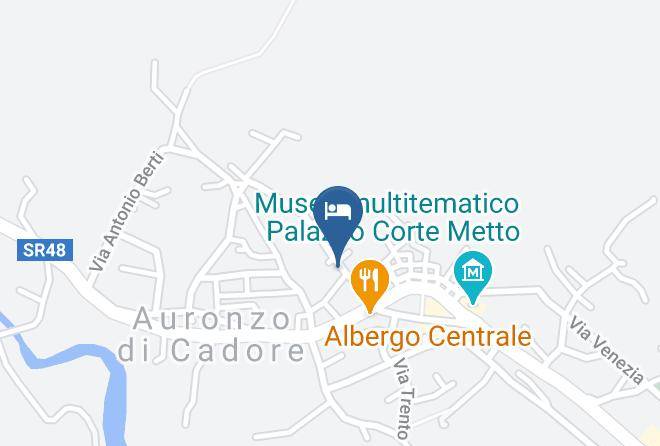 Belluno - Hotel La Nuova Montanina Maps