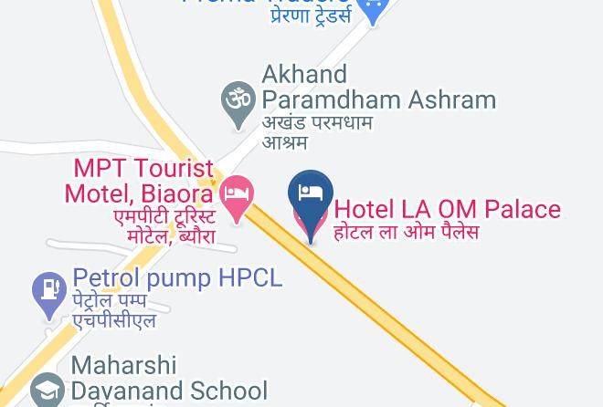 Biaora - Hotel La Om Palace Maps