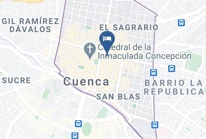 Cuenca - Hotel La Orquidea Maps