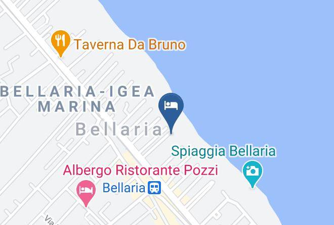 Rimini - Hotel La Pace Bianchi Hotels Maps