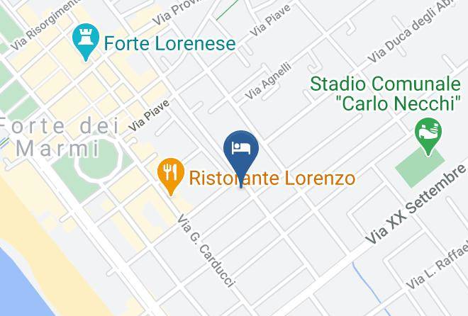 Lucca - Hotel La Pace Maps