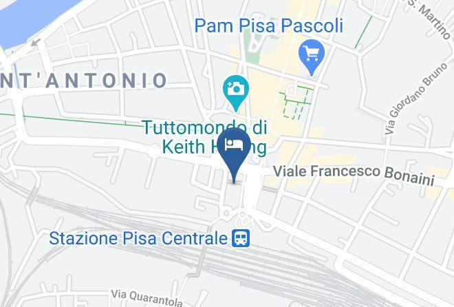 Pisa - Hotel La Pace Maps