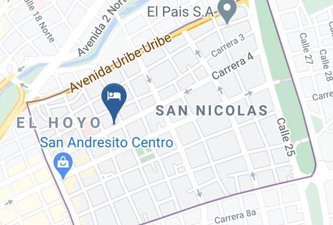 Cali - Hotel La Palma Maps