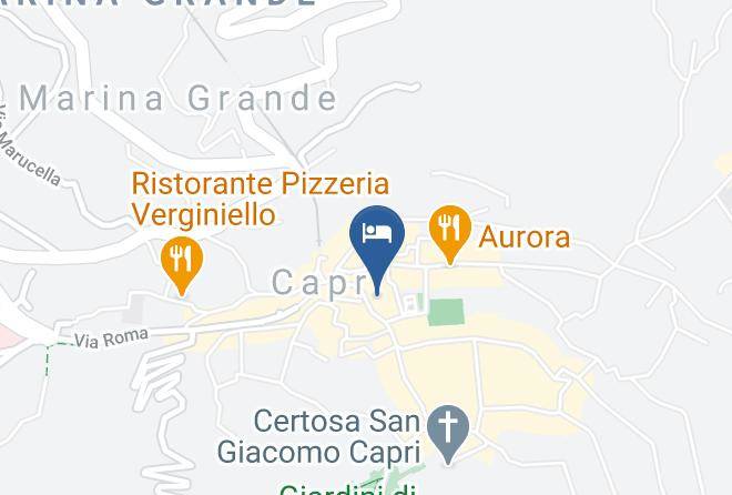 Hotel La Palma Capri Map