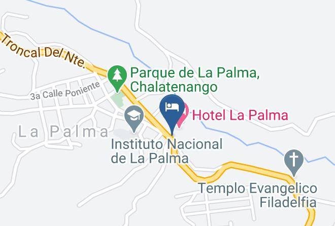Hotel La Palma Map