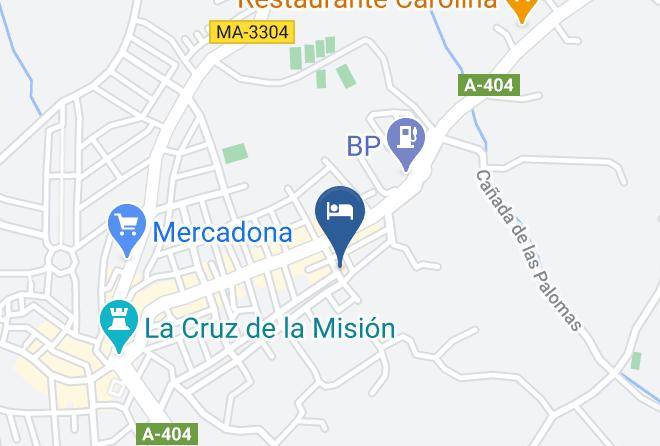 Hotel La Palmera Map
