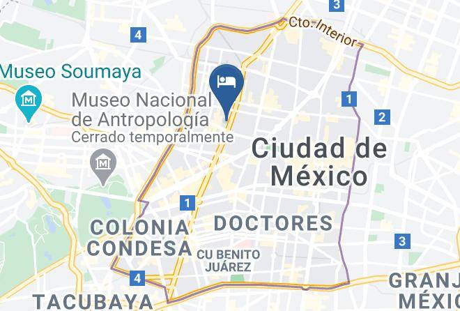 Cuauhtemoc - Hotel La Paloma Maps