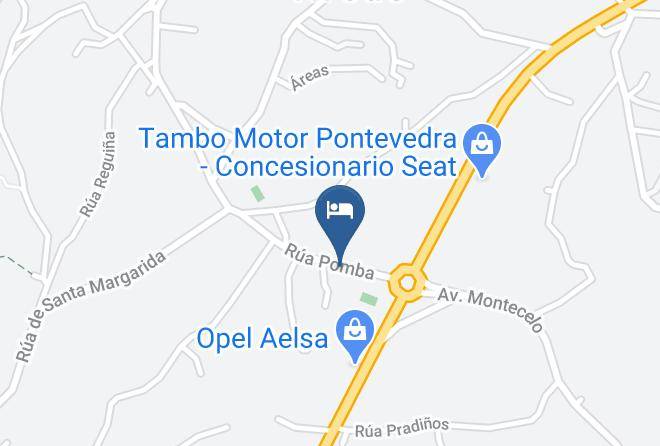 Pontevedra - Hotel La Paloma Maps