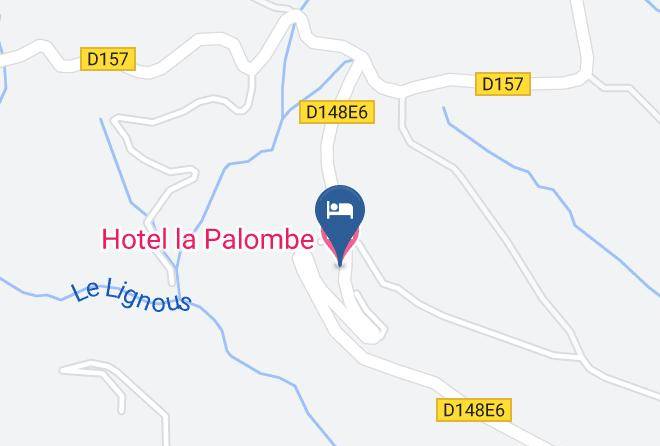 Herault - Hotel La Palombe Maps