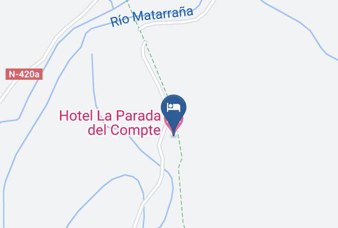 Hotel La Parada Del Compte Map