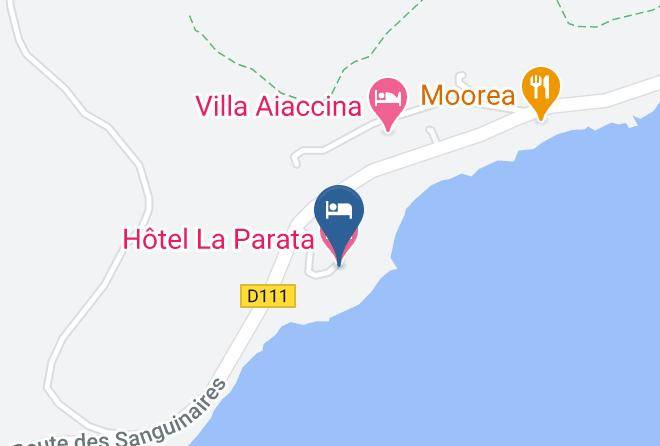 Southernsica - Hotel La Parata Maps