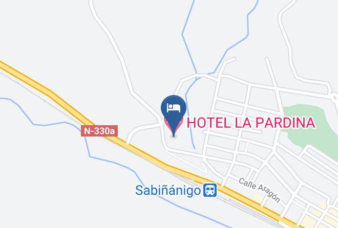 Huesca - Hotel La Pardina Maps