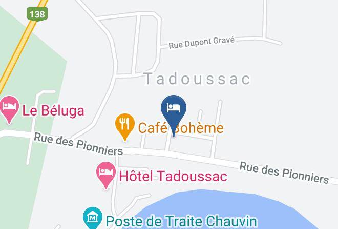 La Haute Cote Nord Regional County Municipality - Hotel La Passe Pierre Par La Galouine Maps
