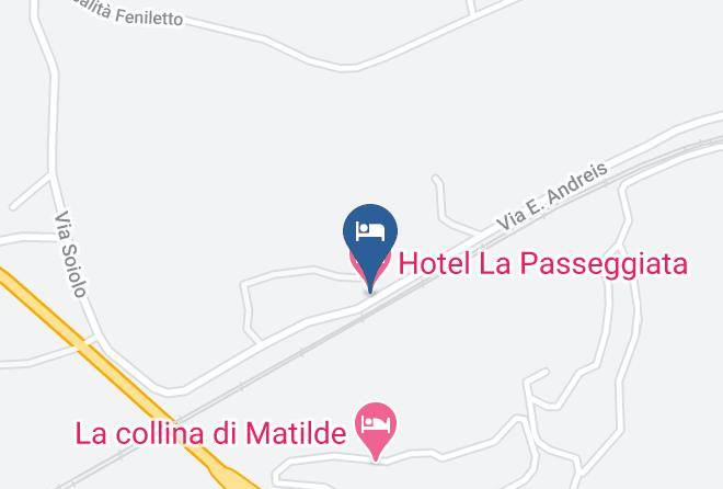 Brescia - Hotel La Passeggiata Maps