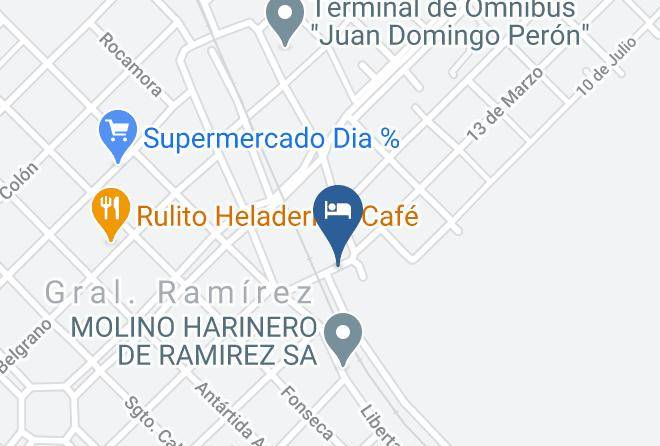Diamante - Hotel La Pausa Maps