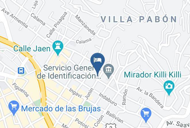 Murillo - Hotel La Paz Maps