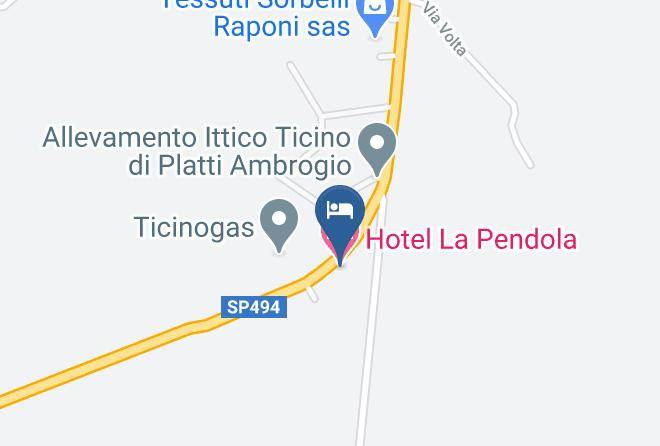 Milan - Hotel La Pendola Maps