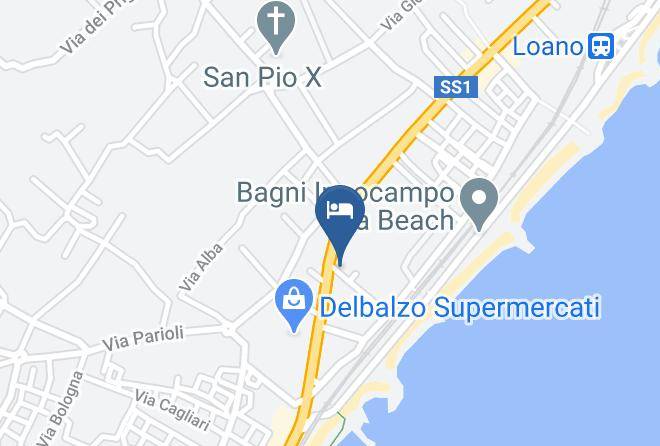 Savona - La Pergola Maps