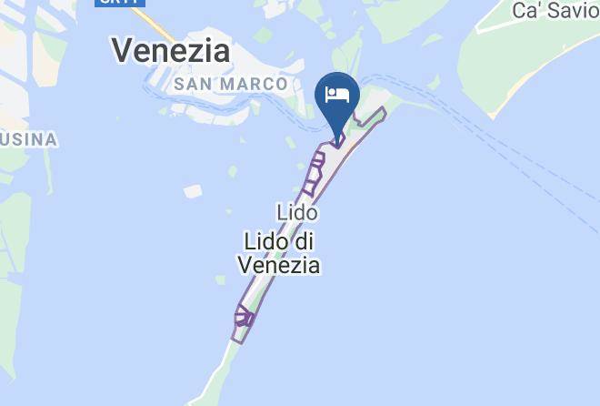 Venice - Hotel La Pergola Di Venezia Maps