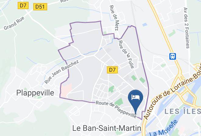 Moselle - Hotel La Pergola Maps