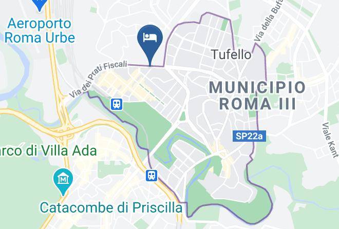Rome - Hotel La Pergola Maps