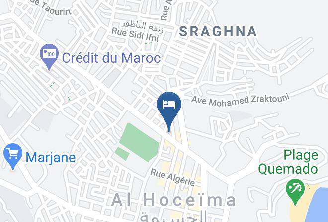 Al Hoceima - Hotel La Perla Maps