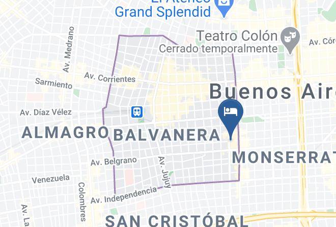 Balvanera - Hotel La Perla Maps
