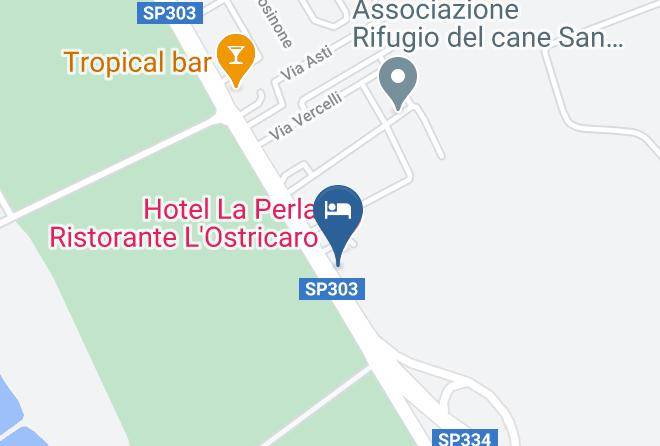 Caserta - Hotel La Perla Maps