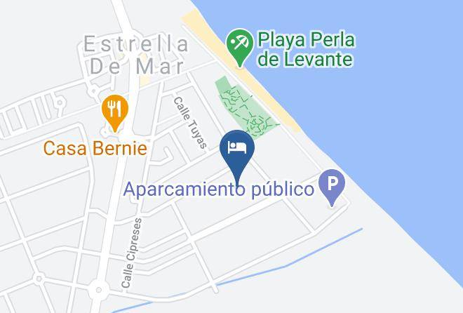 Murcia - Hotel La Perla De Levante Maps