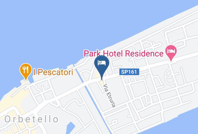 Grosseto - Hotel La Perla Maps