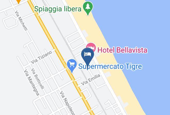 Teramo - Hotel La Perla Maps