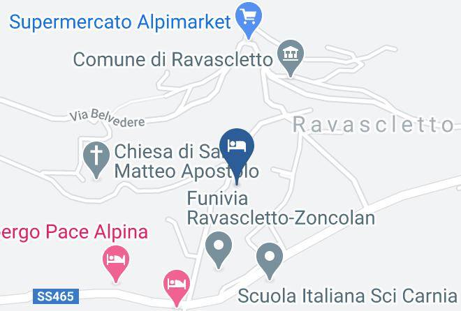 Udine - Hotel La Perla Maps