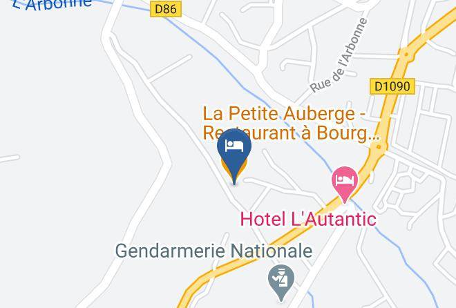 Savoie - Hotel La Petite Auberge Maps