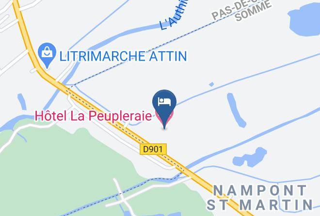 Somme - Hotel La Peupleraie Maps