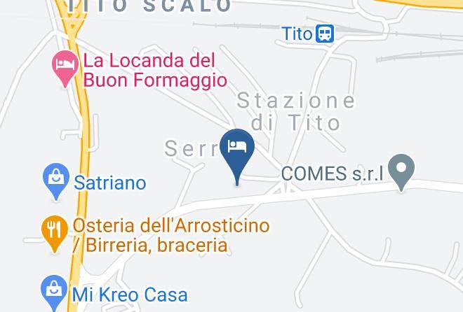 Potenza - Hotel La Piana Maps